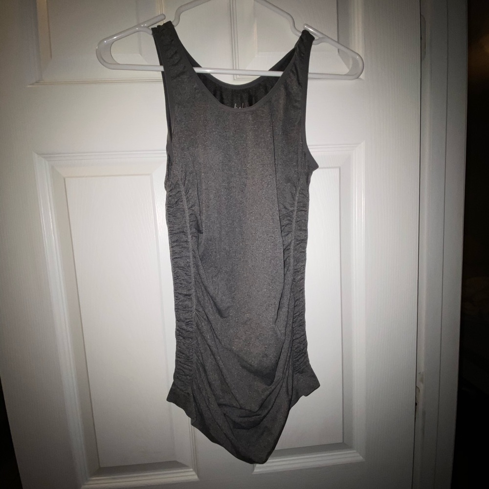 Maternity gray tank